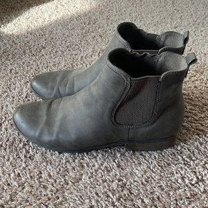 Taupe ANKLE boots